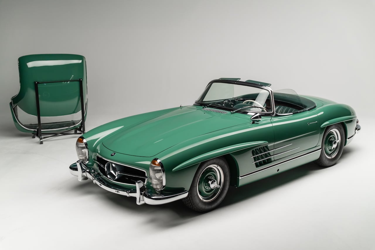 MB300SL Roadster grün - 11