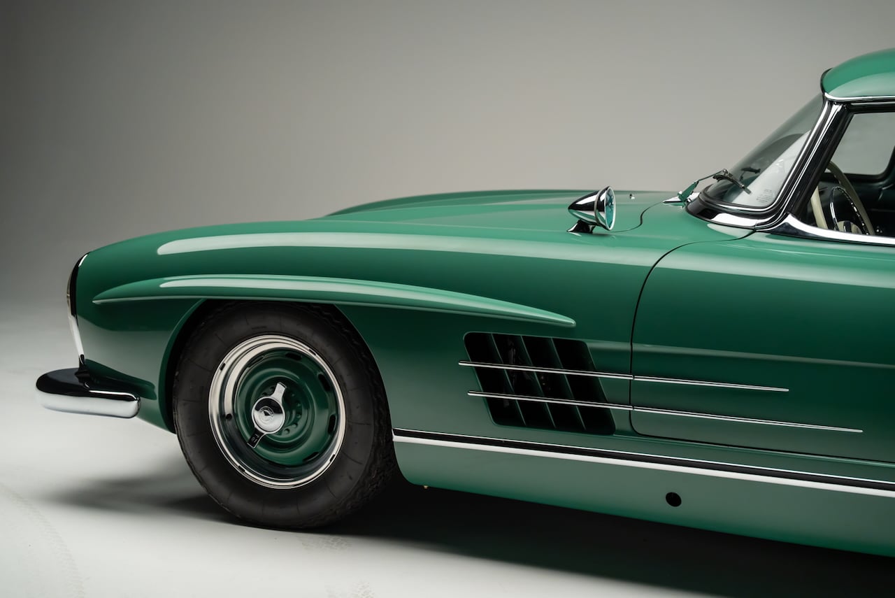 MB300SL Roadster grün - 16