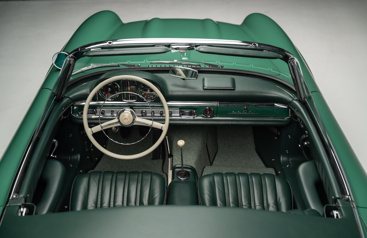 MB300SL Roadster grün - 19