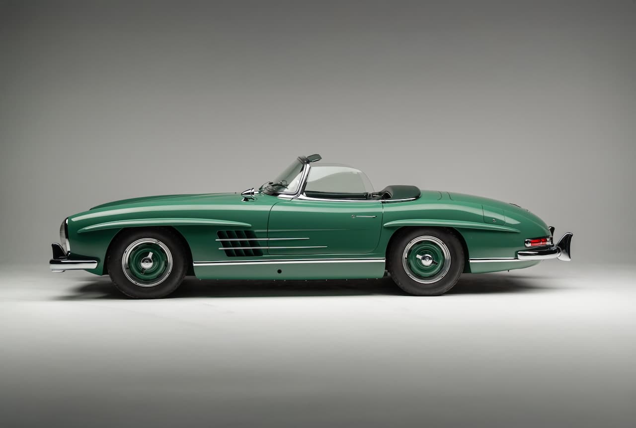 MB300SL Roadster grün - 3