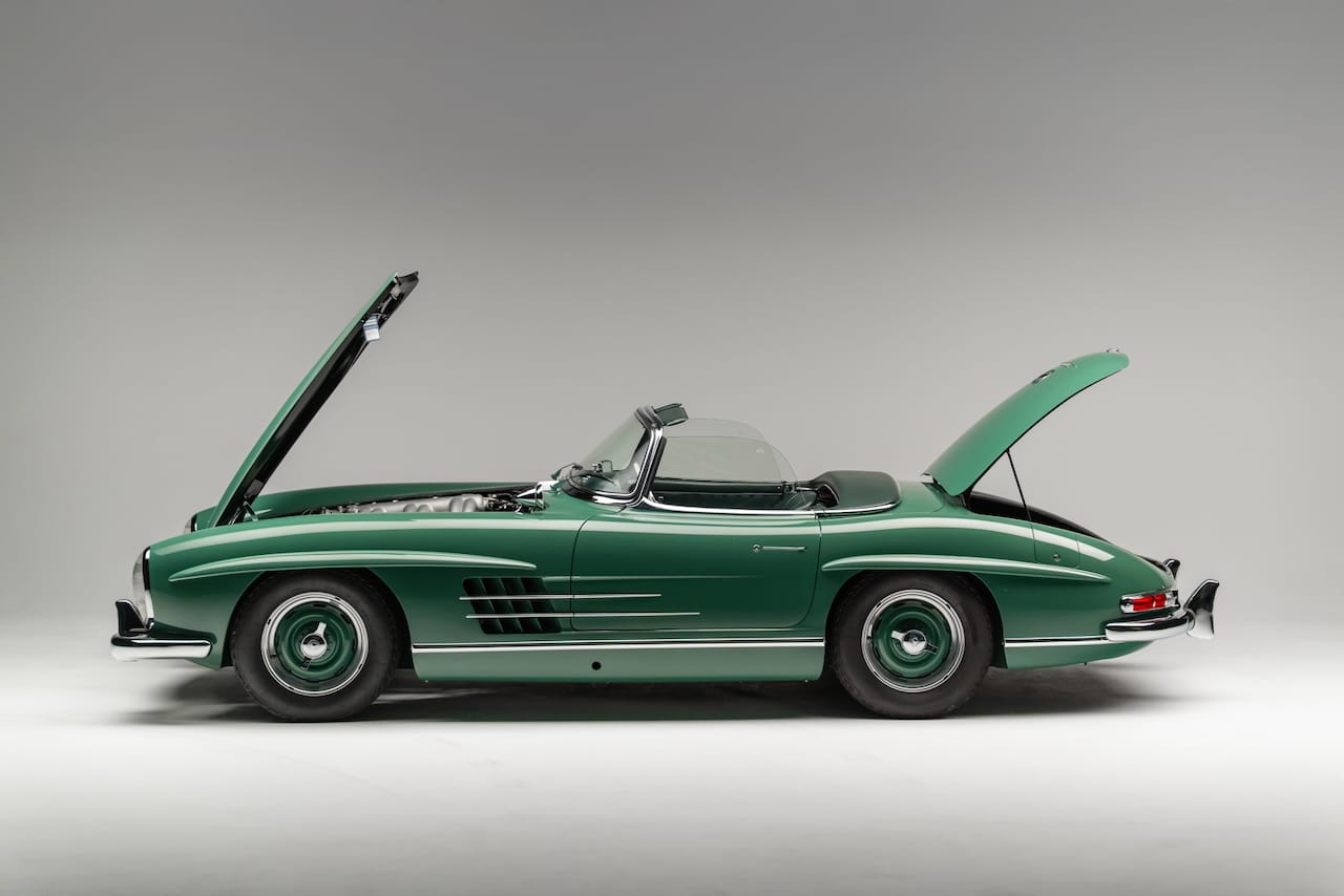 MB300SL Roadster grün - 4