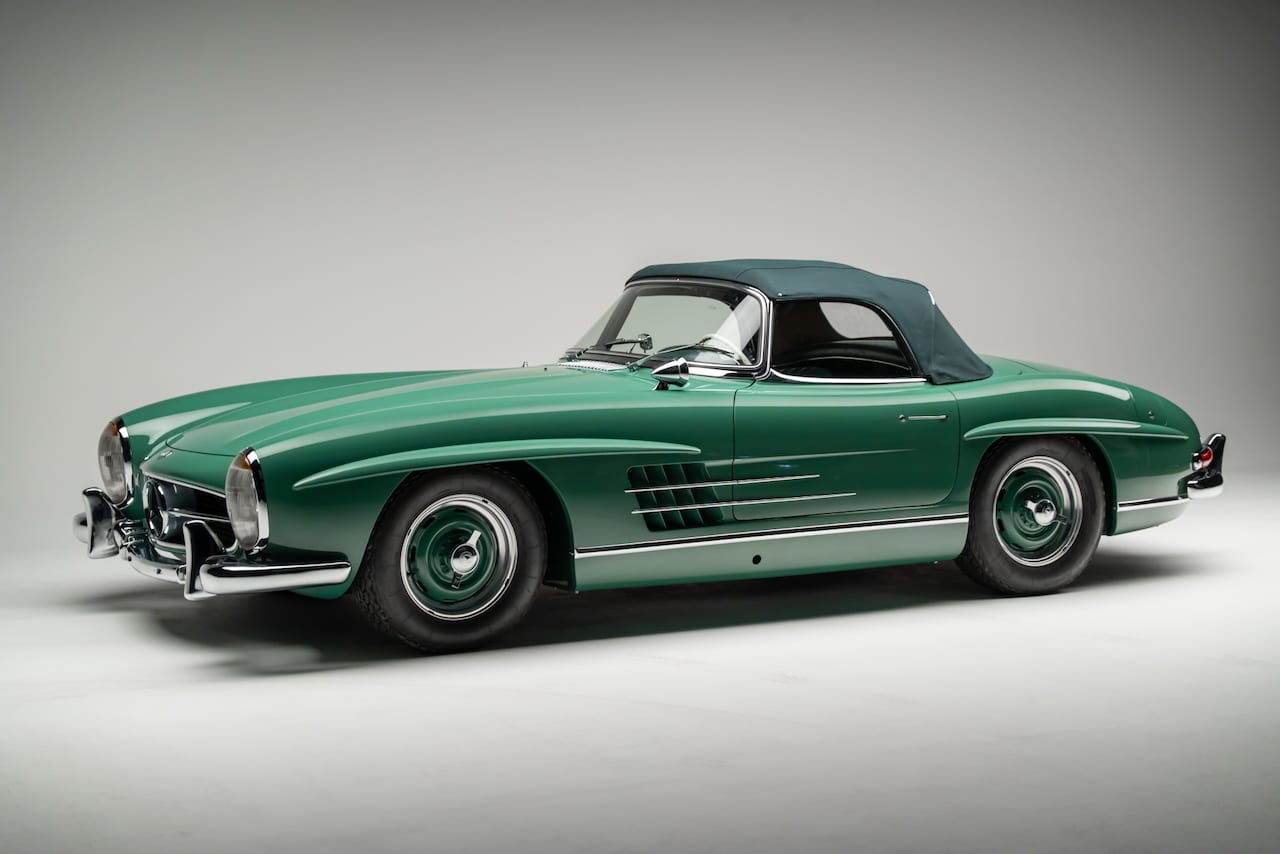 MB300SL Roadster grün - 8