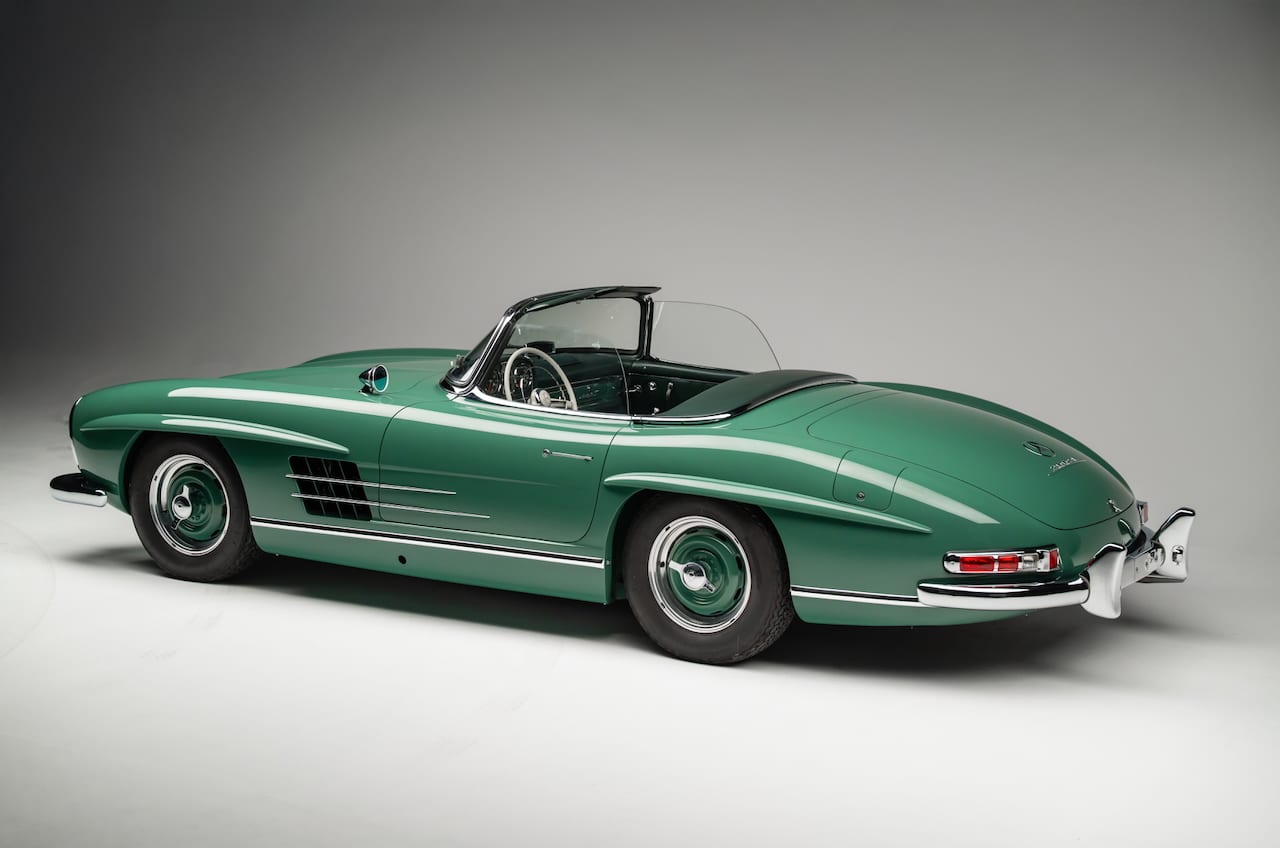 MB300SL Roadster grün - 9