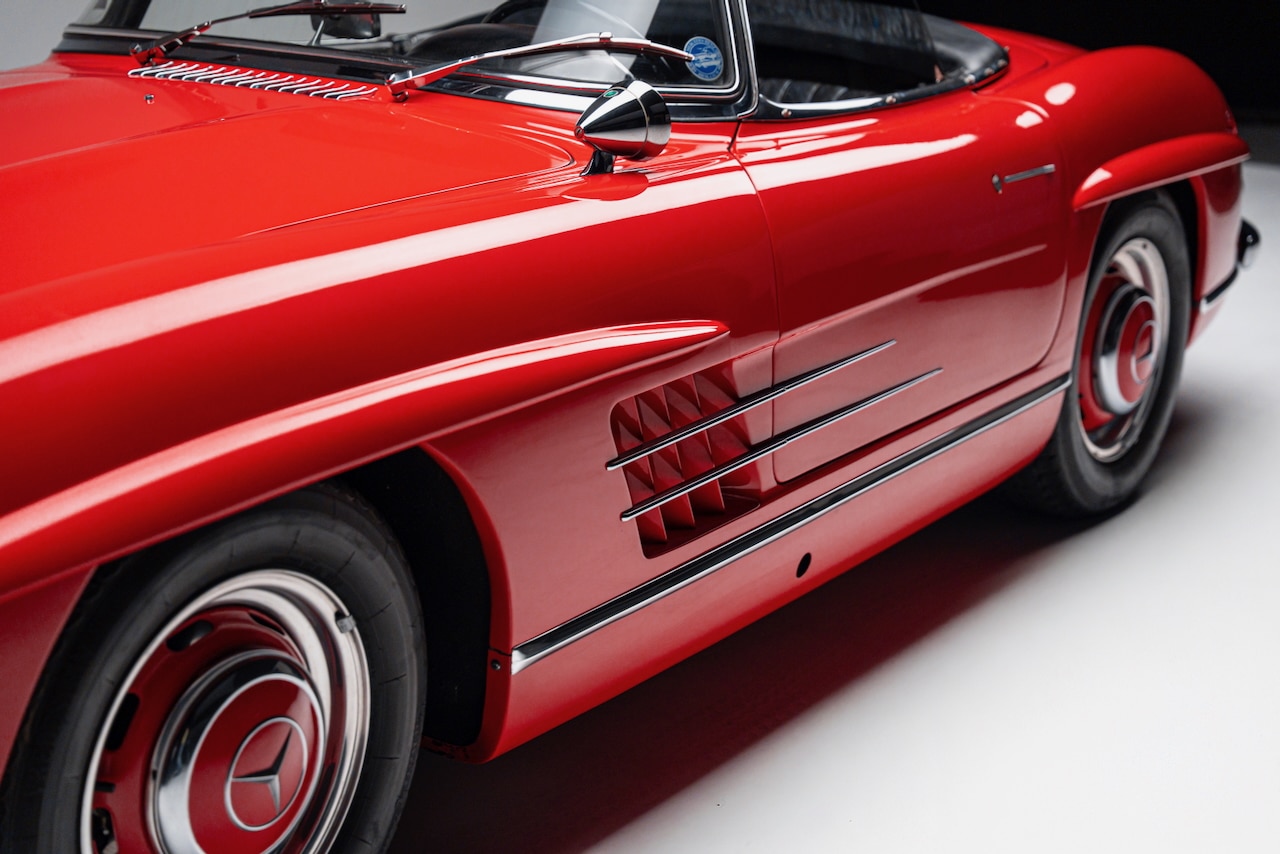 MB 300 SL Roadster Rot - 12