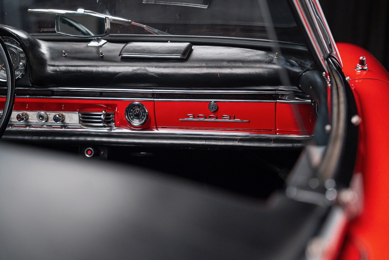 MB 300 SL Roadster Rot - 18