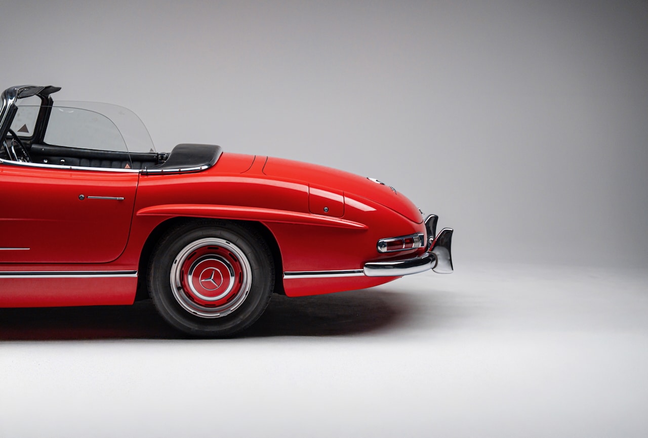MB 300 SL Roadster Rot - 2