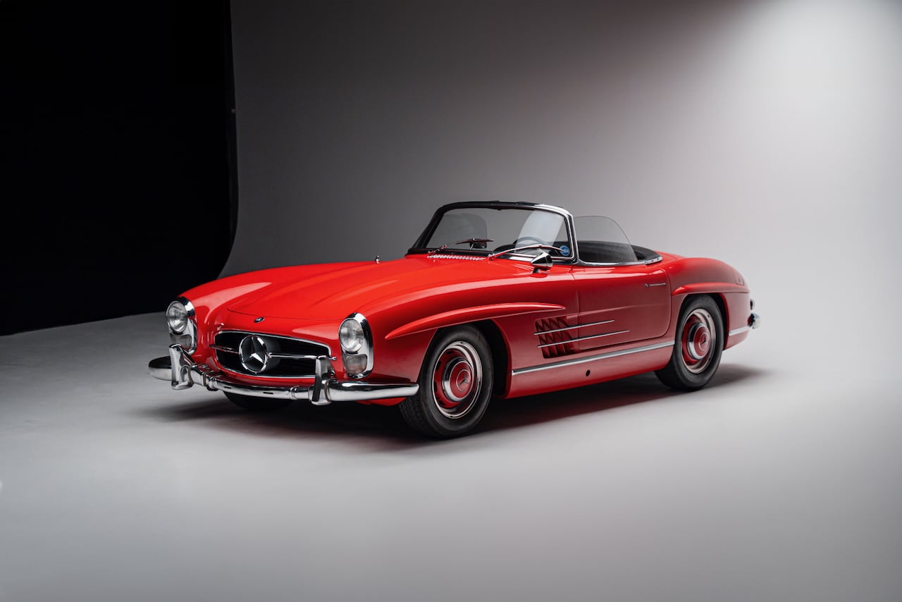 MB 300 SL Roadster Rot - 3