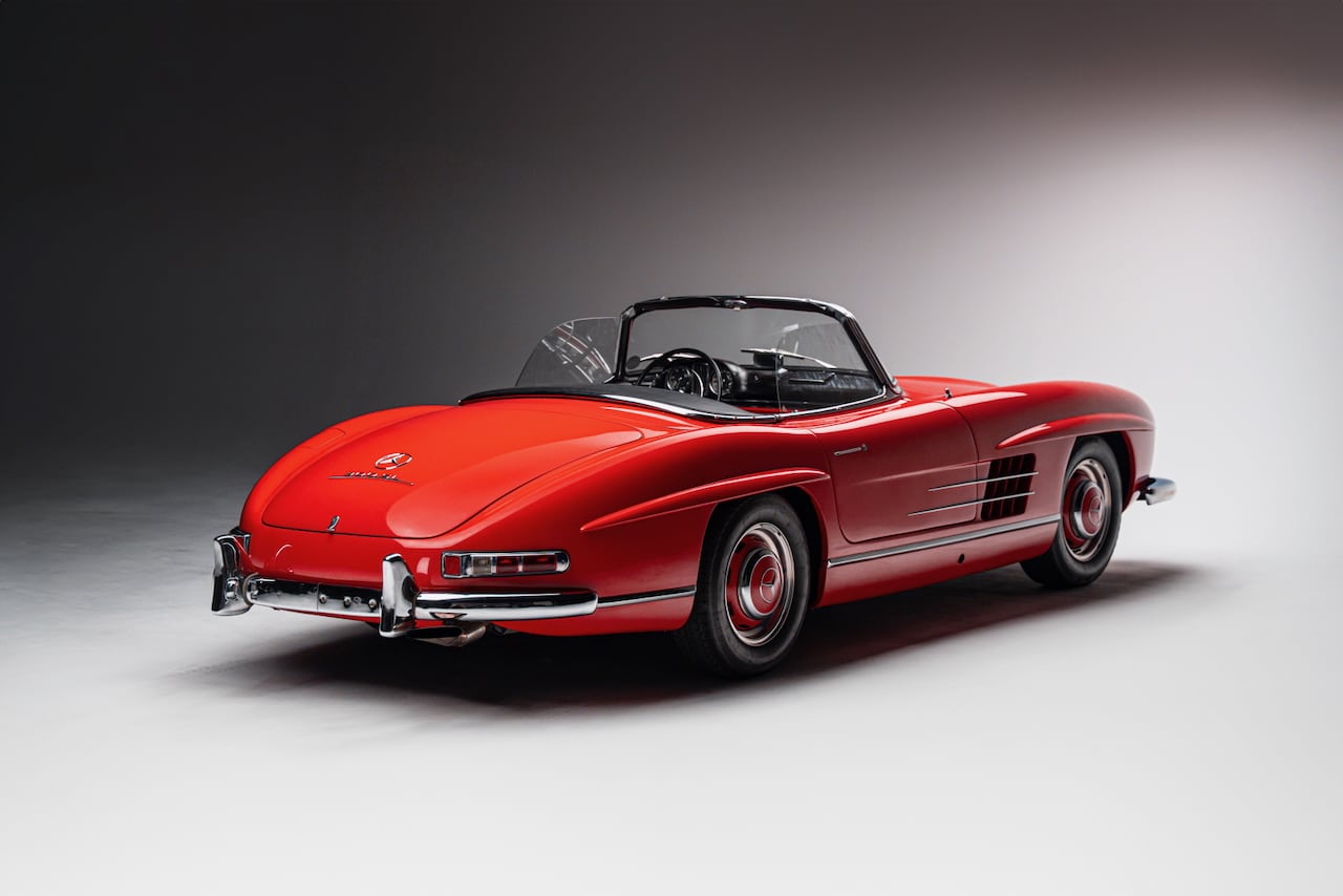 MB 300 SL Roadster Rot - 7
