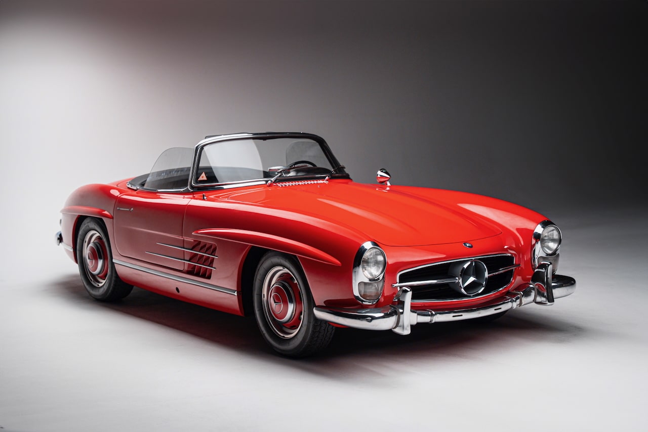 MB 300 SL Roadster Rot - 8